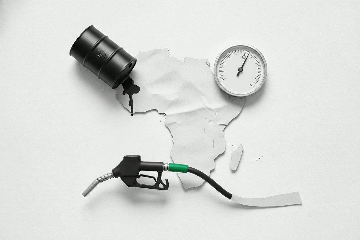 African markets weigh oil dip, steady rates, Nigeria fuel cap
