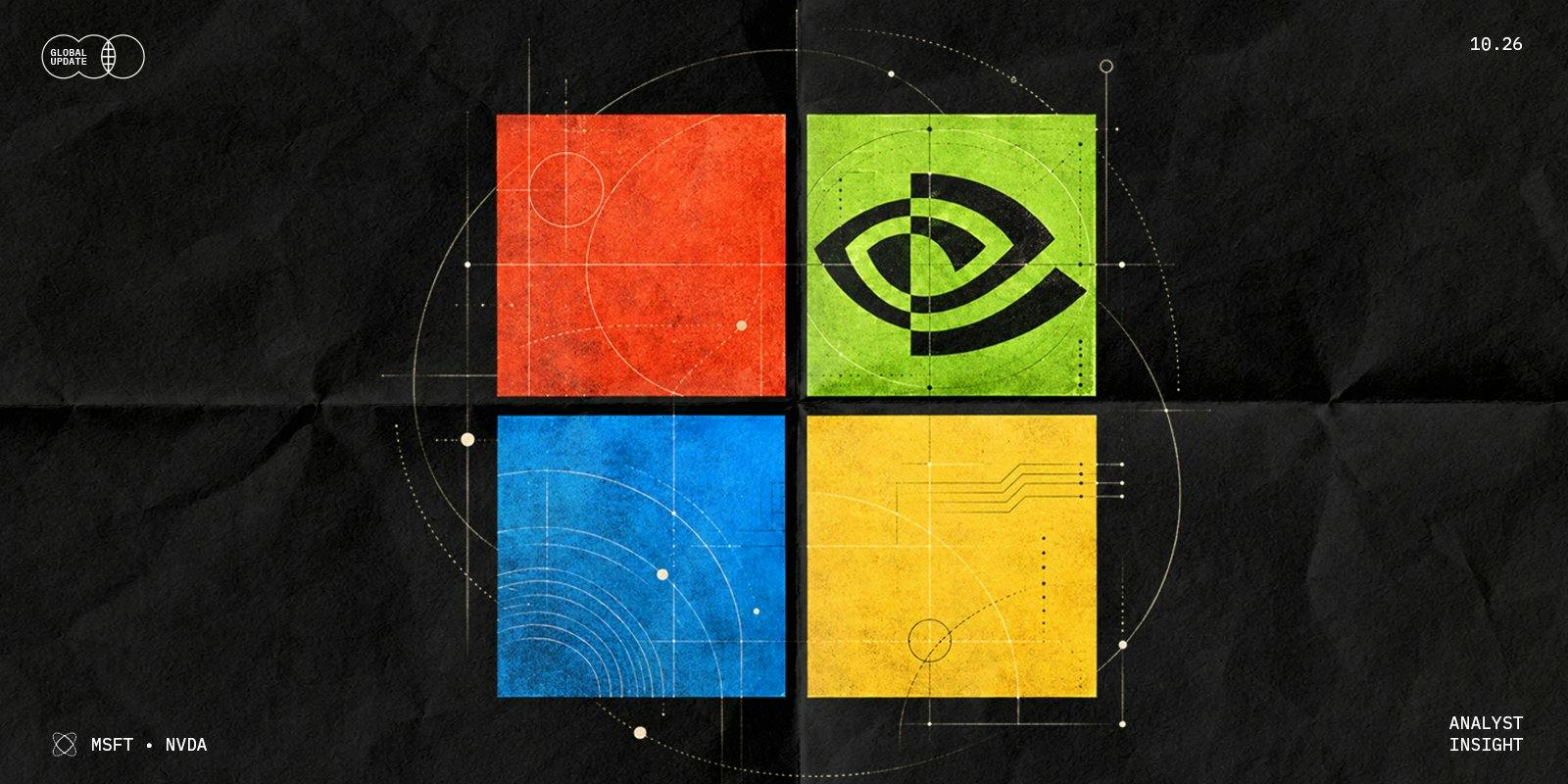 AI computing demand keeps Microsoft and Nvidia's trade window open