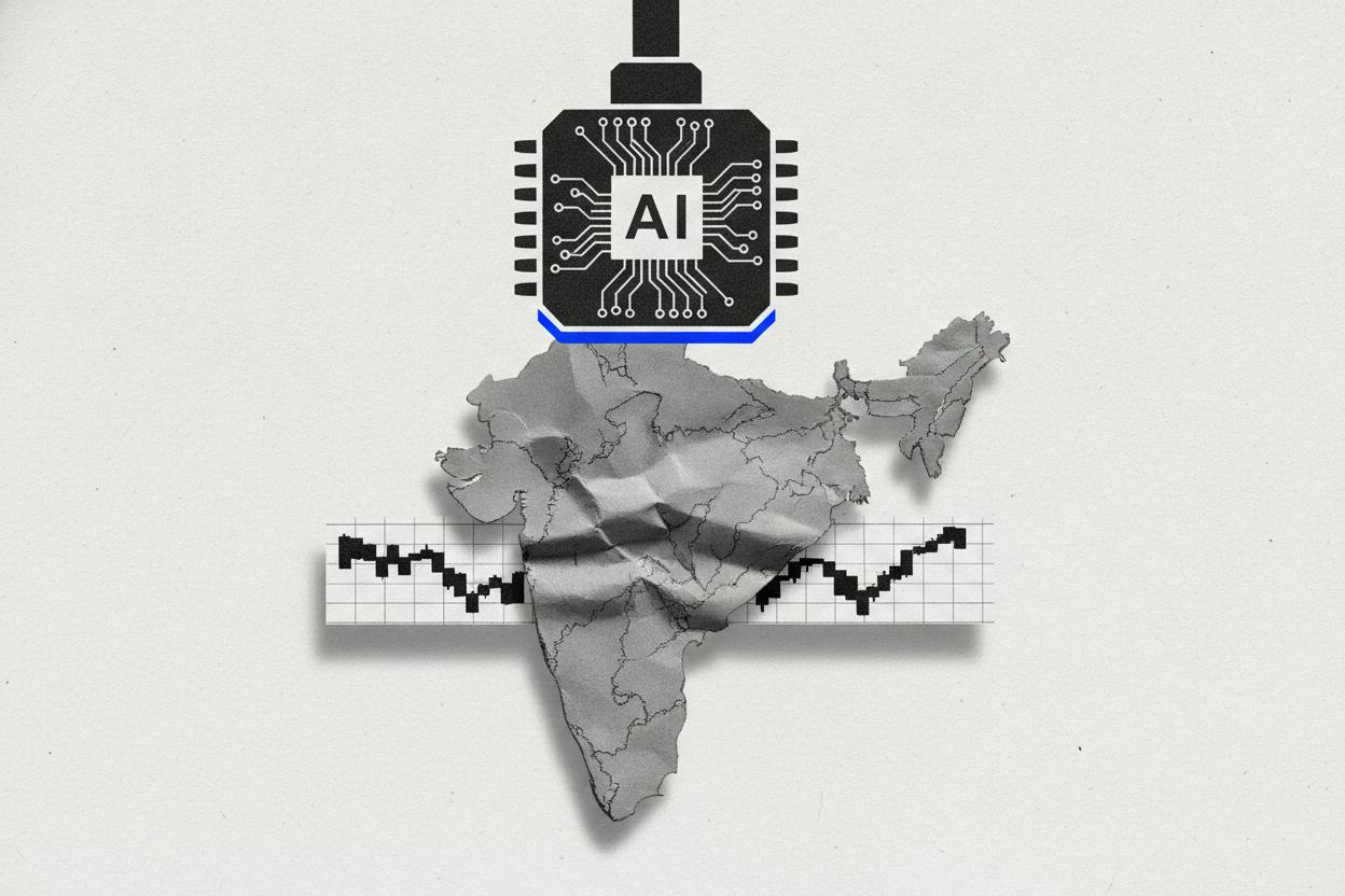 AI price pressure hits India's IT giants as Nifty IT drops 27%