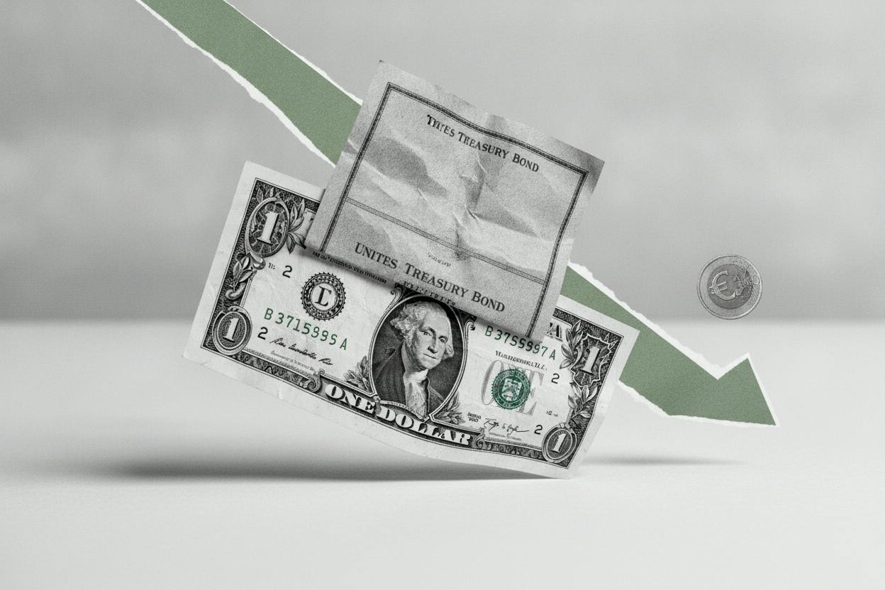 AI trade wobble puts dollar on track for first weekly drop in five weeks