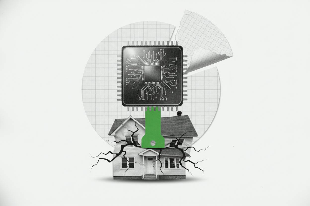 AI wealth boom widens gap as prices, mortgage rates bite