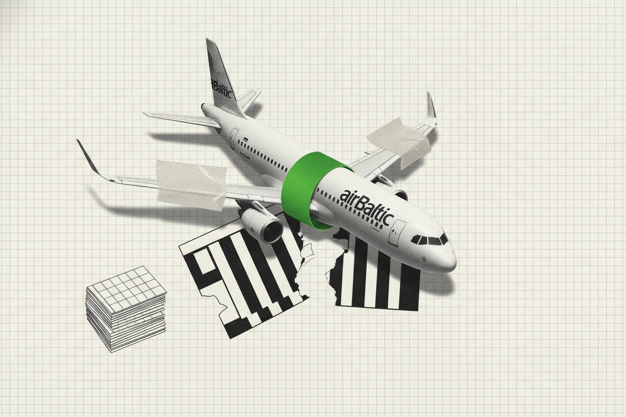 airBaltic seeks €225M bondholder lifeline with debt-for-equity swap