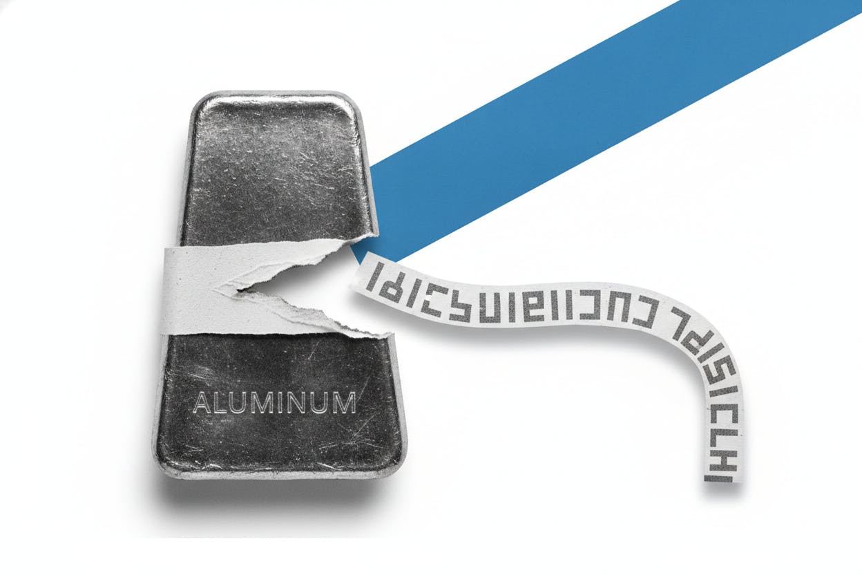 Aluminum Prices Slip as Strait of Hormuz Tensions Ease and Dollar Strengthens