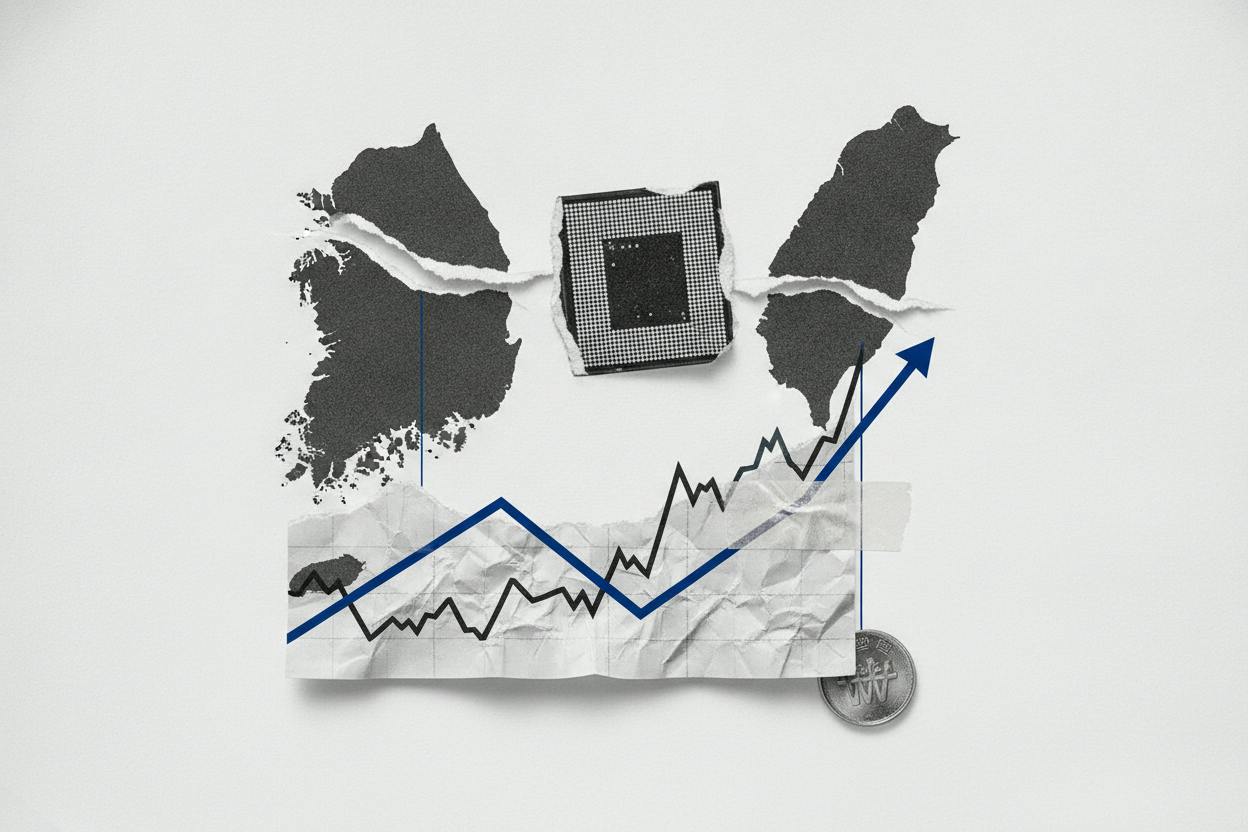 Asia's AI stocks rebound as South Korea and Taiwan lead the charge