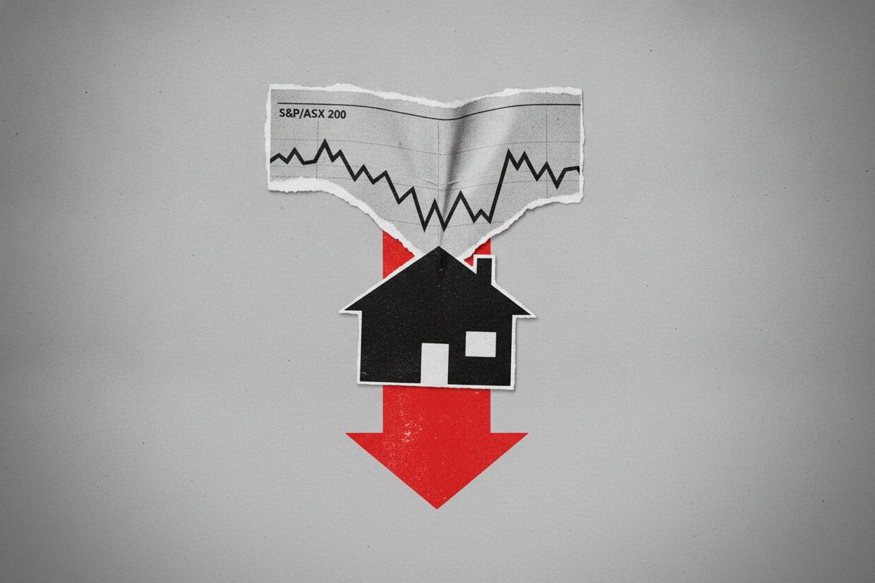 ASX Falls 0.5% as June Home Prices Post Steepest Drop in 3.5 Years