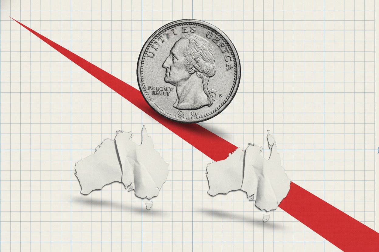 Aussie and Kiwi Dollars Slide as US Rate Hike Bets Strengthen Greenback