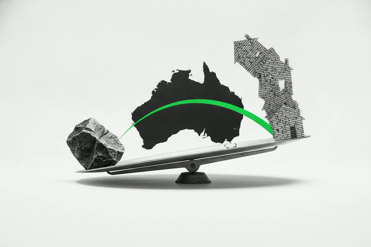 Australian shares flat as miners gain, banks dip ahead of jobs data
