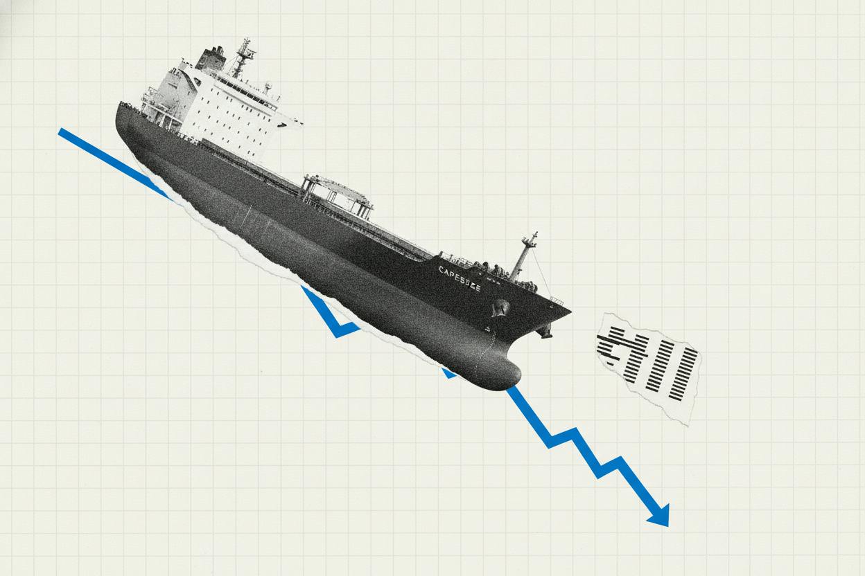 Baltic Dry Index slides to two-month low as capesize rates tumble