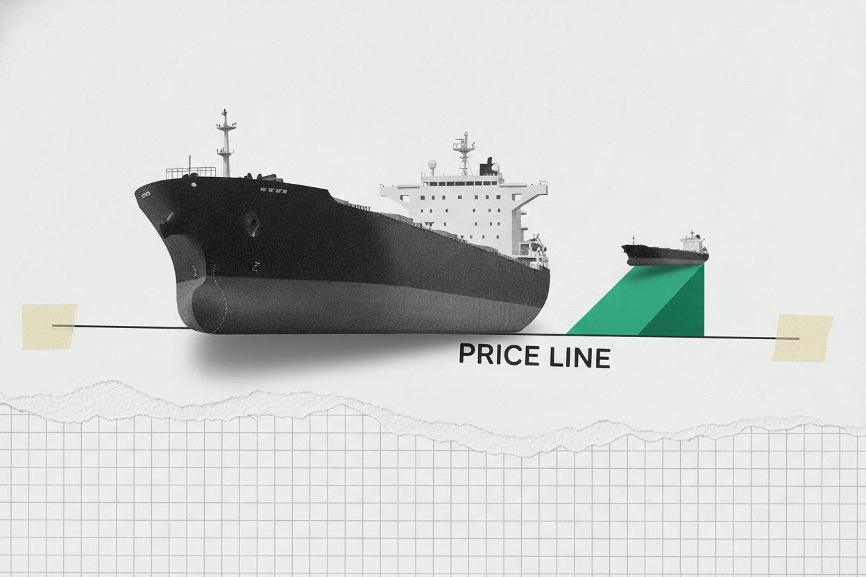 Baltic Dry Index Slips 2.75% as Capesize Rates Cool and Iron Ore Falls