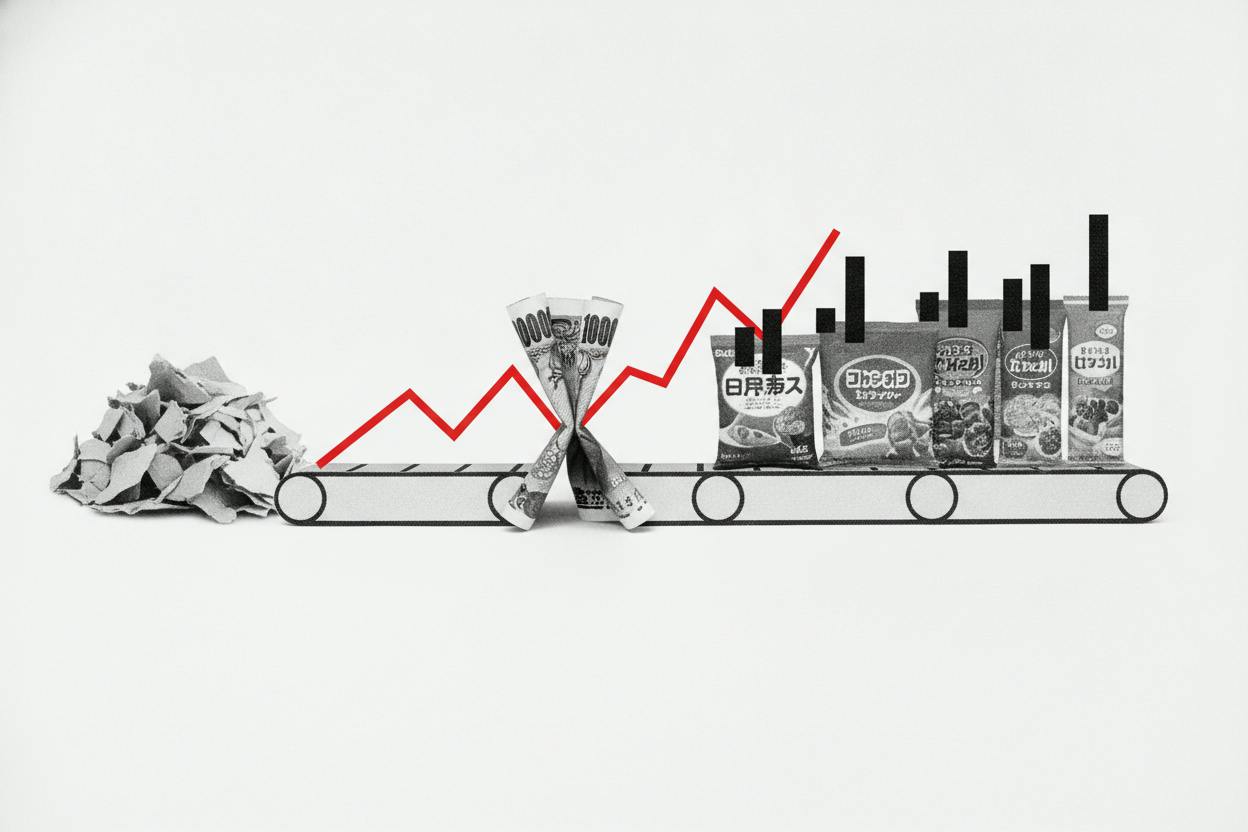 BOJ sees inflation spreading from factory inputs to store shelves