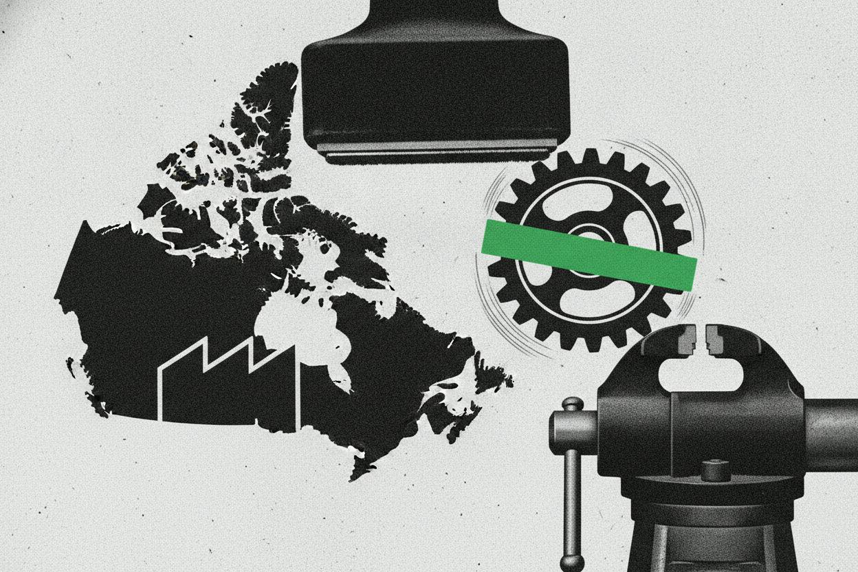 Canada's factory revival plan hits a weak manufacturing base