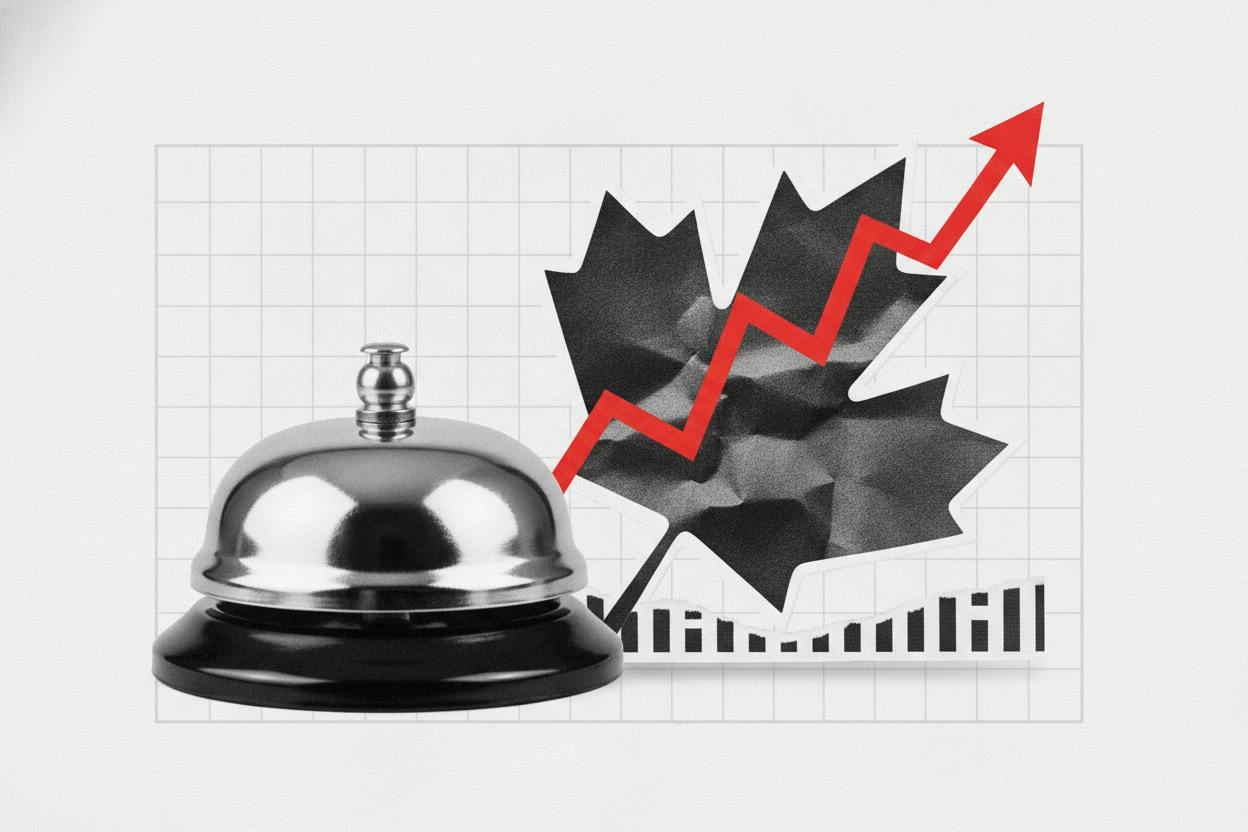 Canada's services sector shrinks for fourth month as costs climb