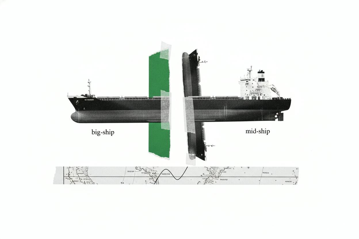 Capesize strength lifts Baltic Dry Index, but smaller ships lag