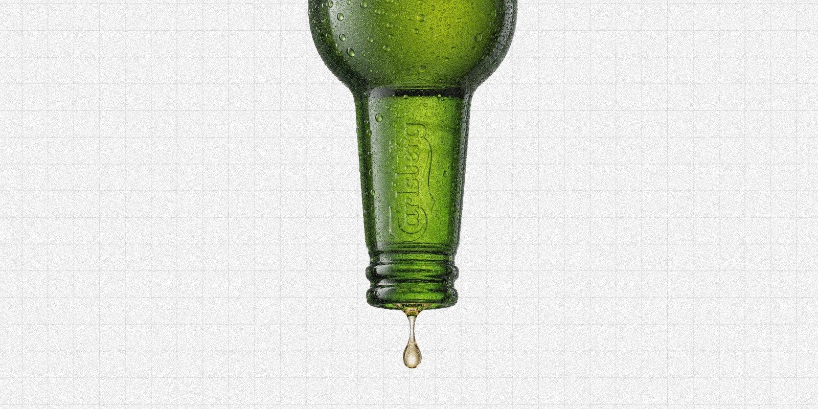 Carlsberg's beer sales fall 1% as China rains hit demand