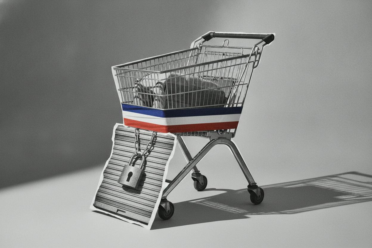 Carrefour cuts profit targets as French unrest hits 50 stores