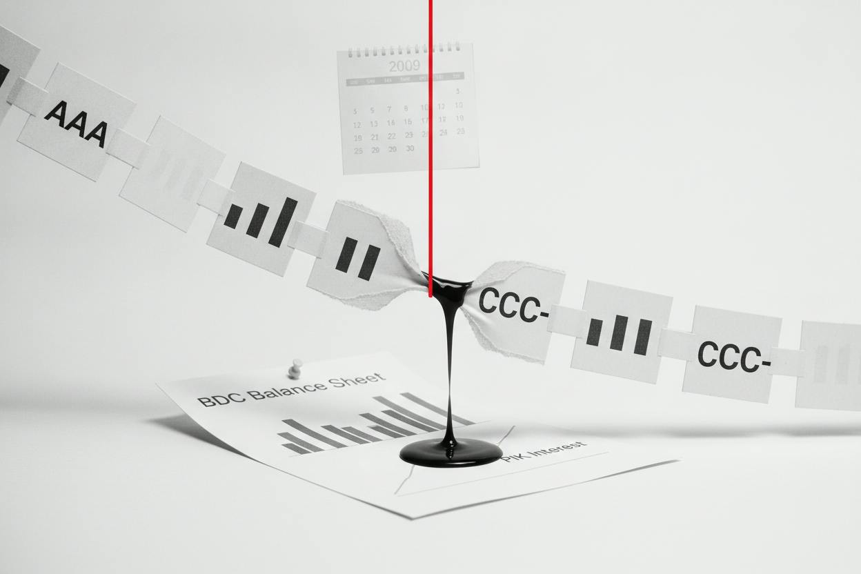 CCC-Rated Loan Spreads Hit 2009 Highs as Stress Builds in Risky Debt