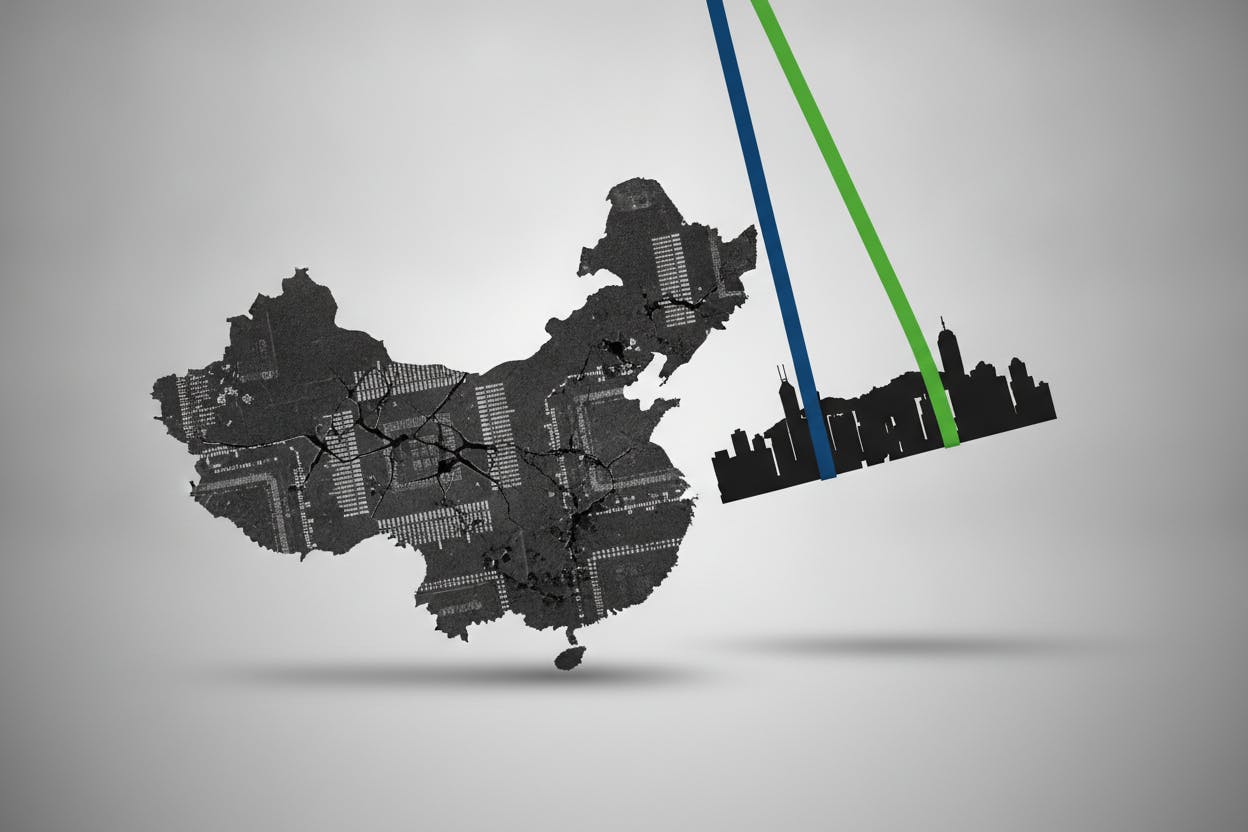 China Chip Stocks Tumble After Rally; Alibaba, Tencent Lift Hong Kong