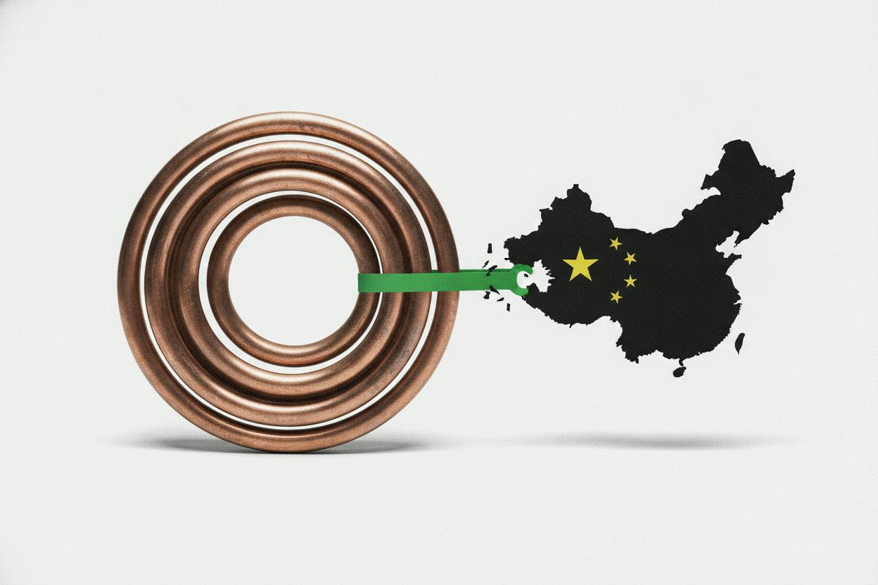 China's copper demand lifts import premiums to two-year high