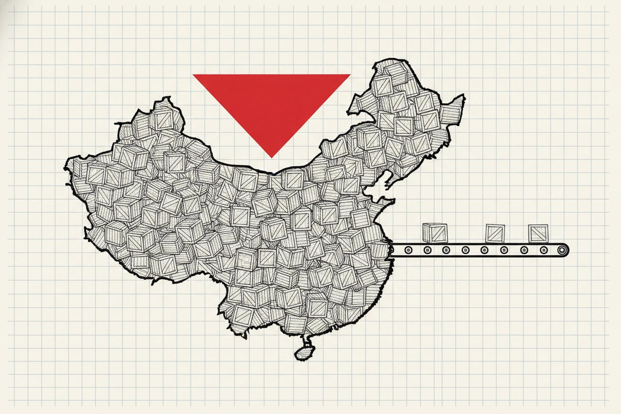 China's factory activity cools in July as official gauge dips into contraction