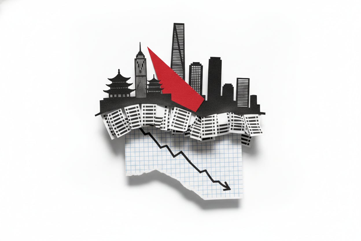 China Stocks Slide as Q2 GDP Growth Misses Forecasts, Property Woes Deepen
