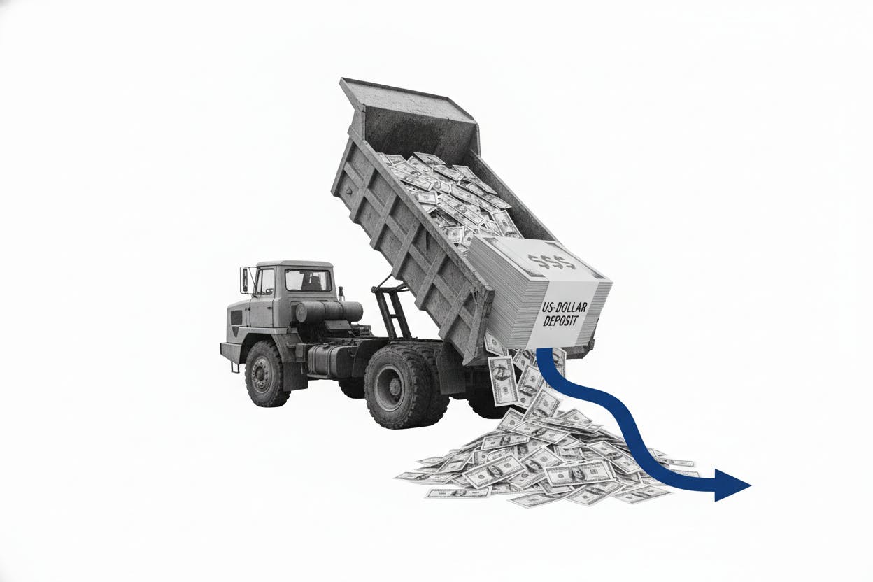 Chinese banks lure dollar deposits to buy US Treasuries
