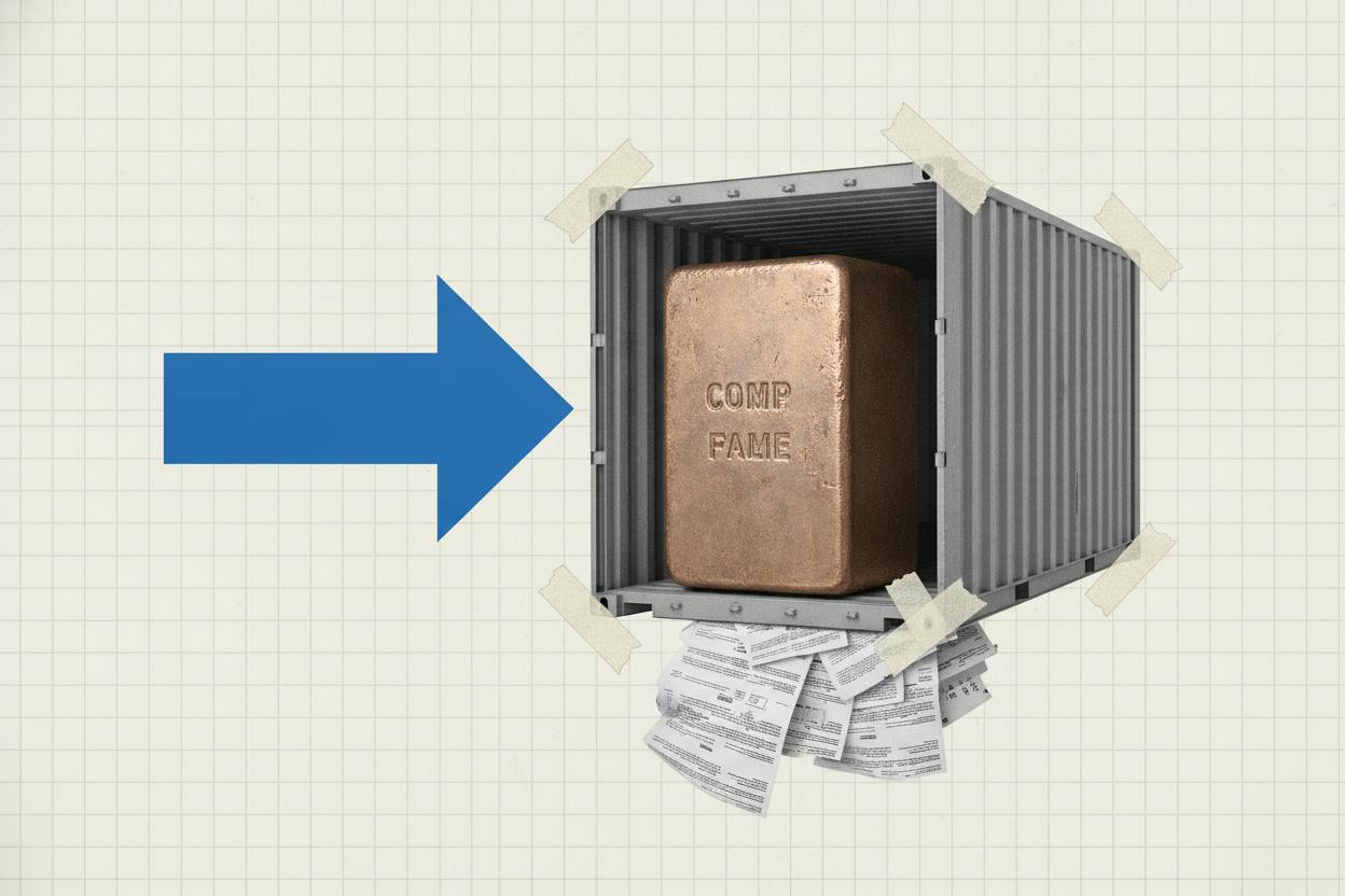 Copper slips as White House delays decision on import tariffs