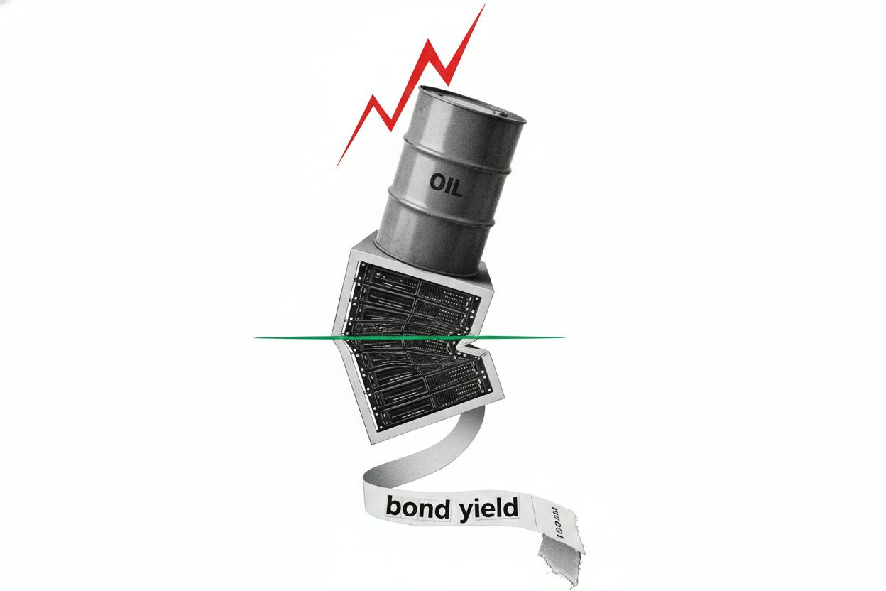 CoreWeave bonds hit 15% as oil spike squeezes debt-heavy AI stocks