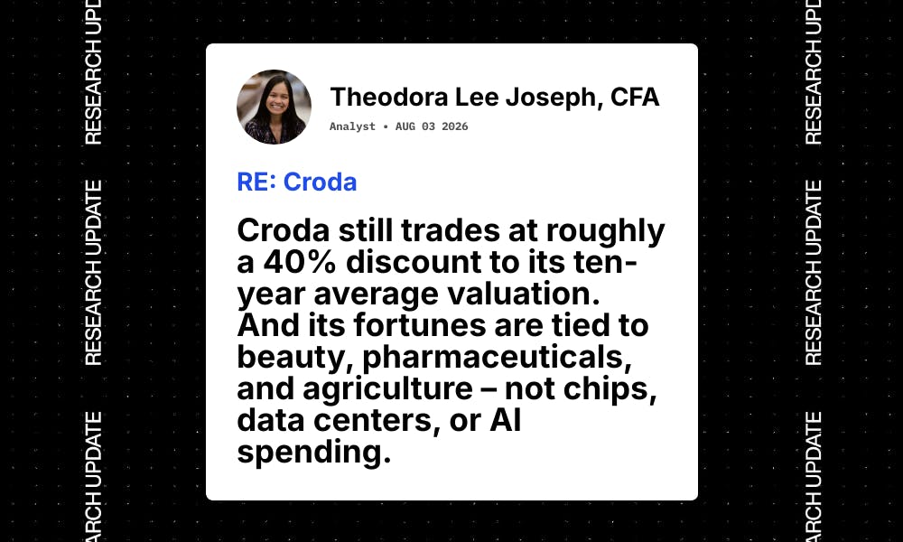 Croda's turnaround gains traction as beauty demand lifts results