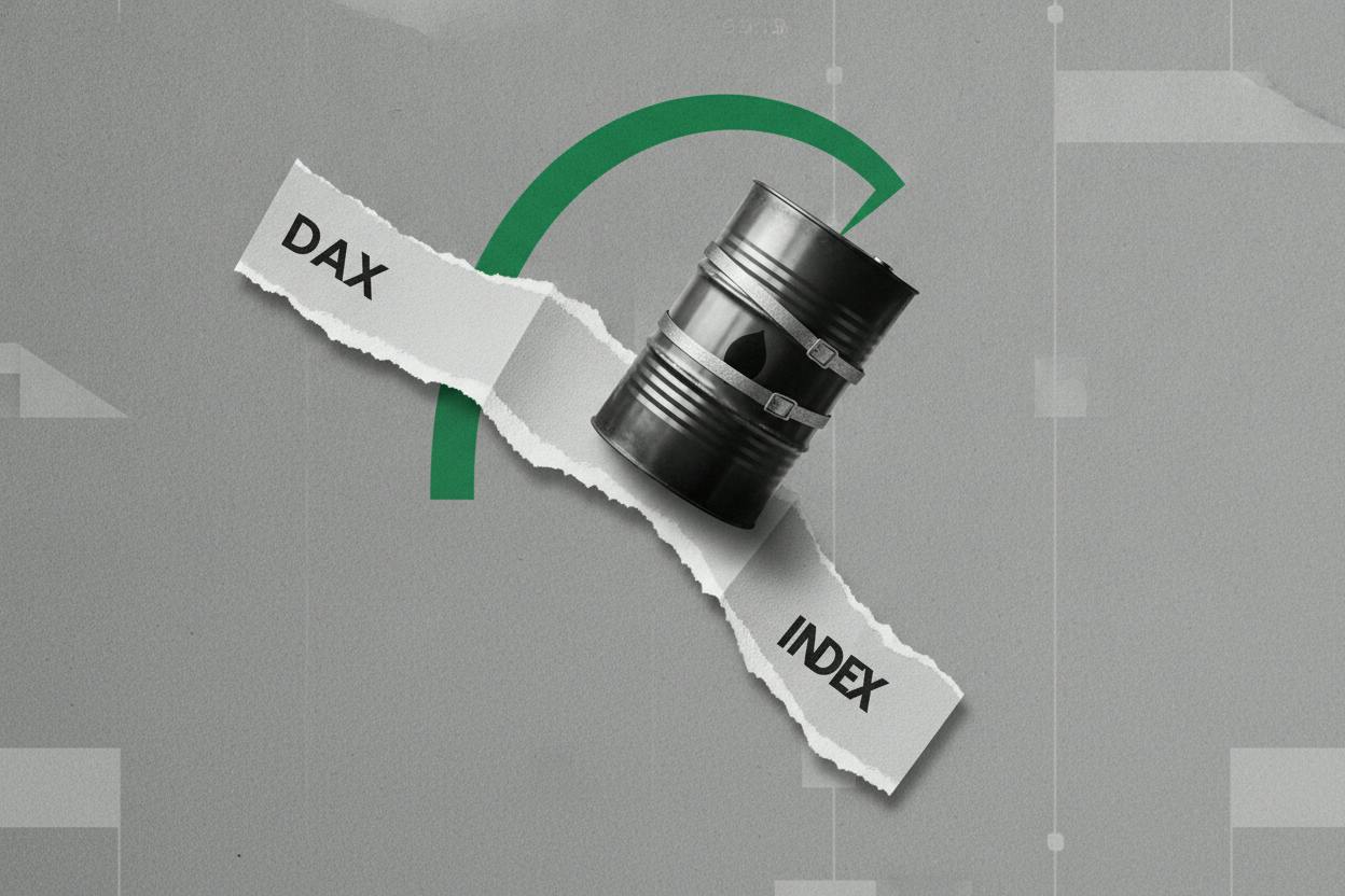 DAX slips as oil price fears outweigh brighter German business mood