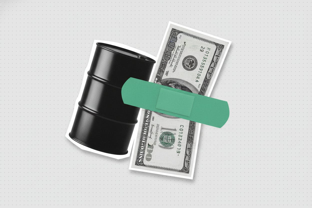 Dollar Dips as Cooler PPI Data Backs Patient Fed, Oil Holds Near Highs