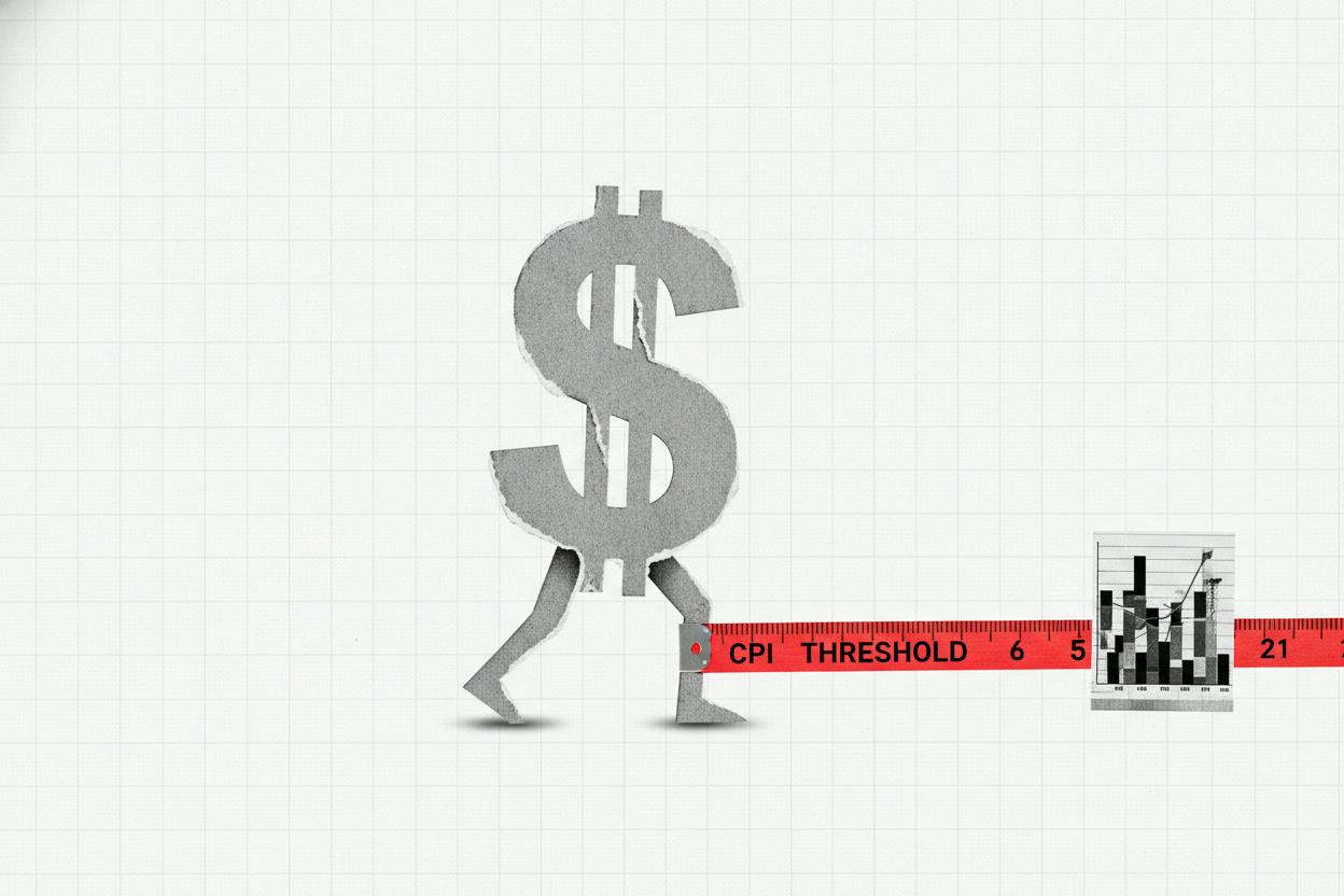 Dollar eases, Treasury yields slip as traders await US inflation data