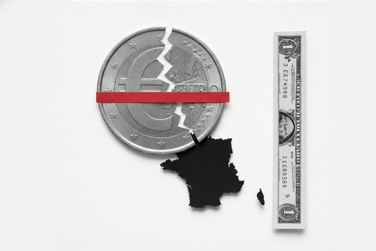 Dollar near 17-month high as euro weakens on France's fiscal worries