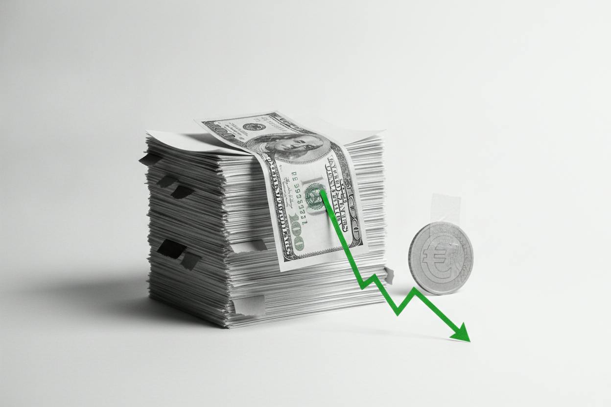 Dollar slips ahead of packed US data day; euro firms on in-line inflation