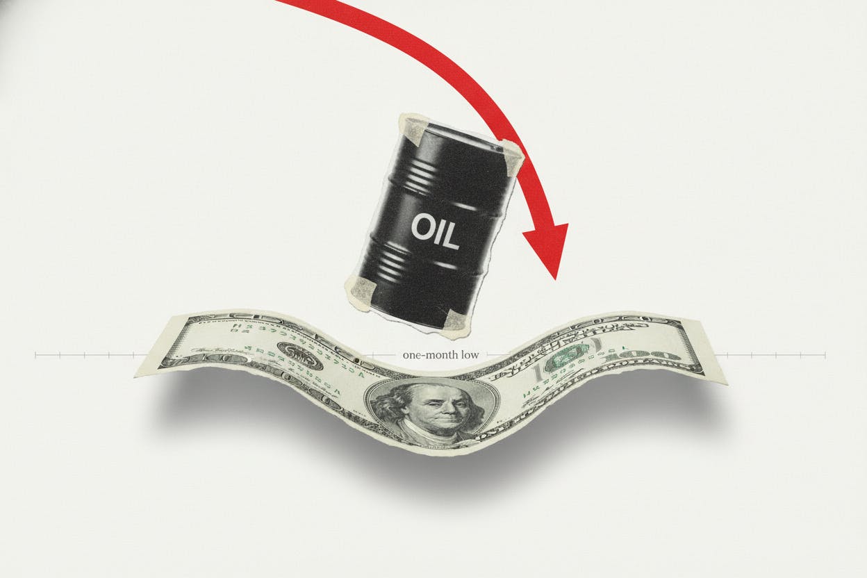 Dollar Steadies as Oil Surge Offsets Cooling Fed Rate Hike Bets