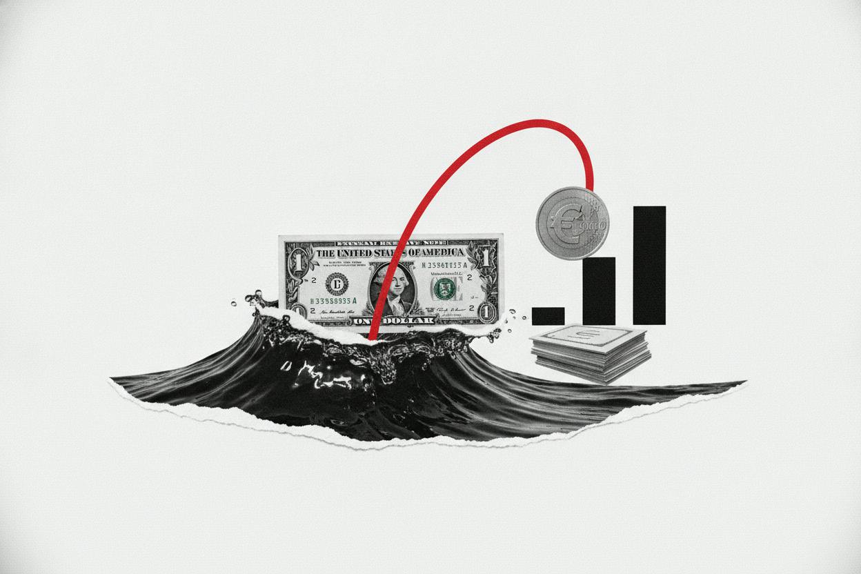 Dollar Steadies on War Risk, Euro Slips on France Debt Worries