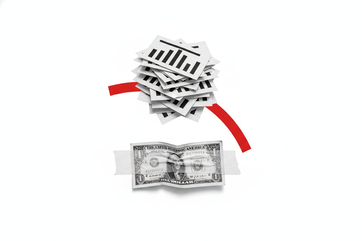 Dollar wavers as traders brace for a heavy US data day