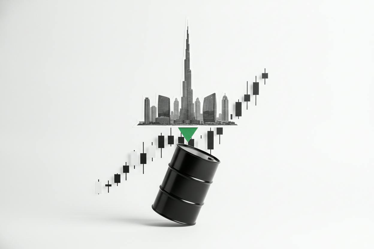 Dubai stocks lead UAE gains as oil steadies above $106