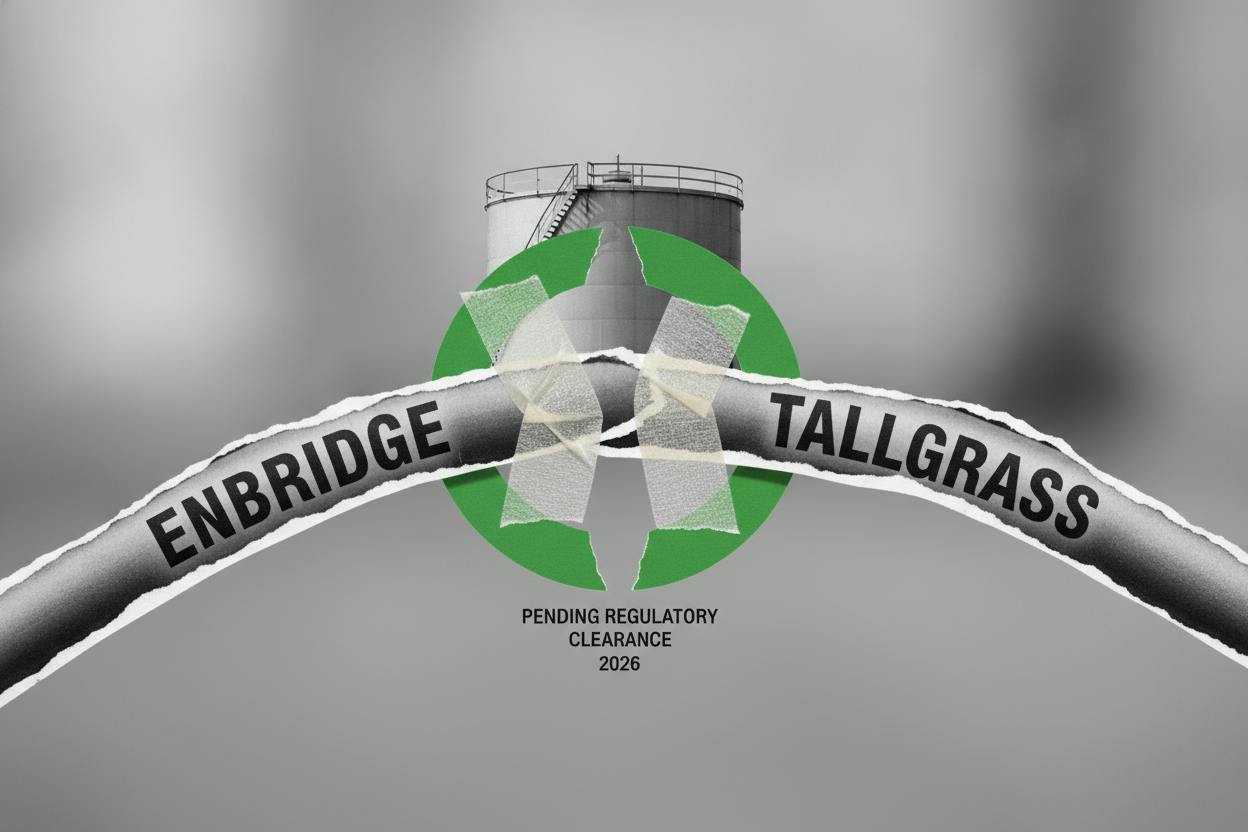 Enbridge to buy Tallgrass crude pipeline business for $2.55B