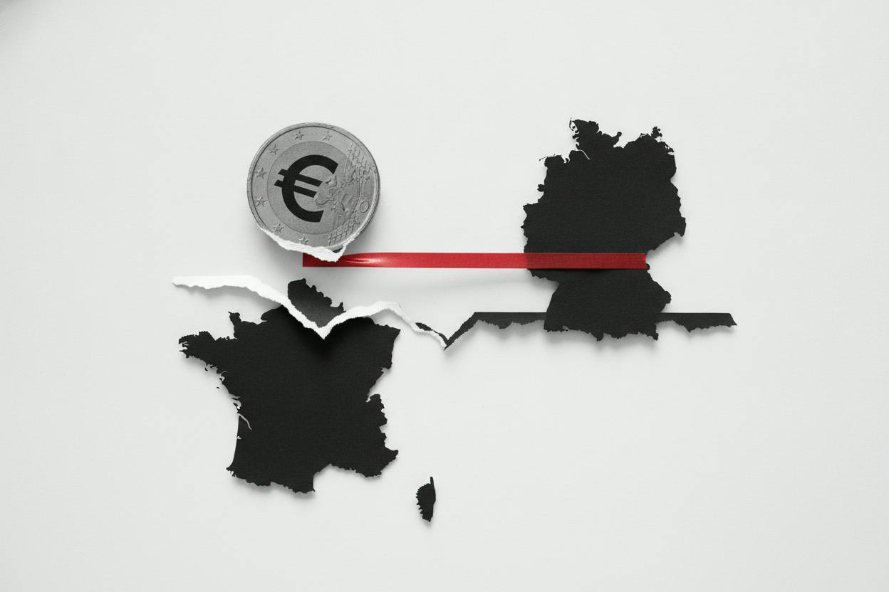 Euro slips as French bond yields jump, reviving eurozone debt worries