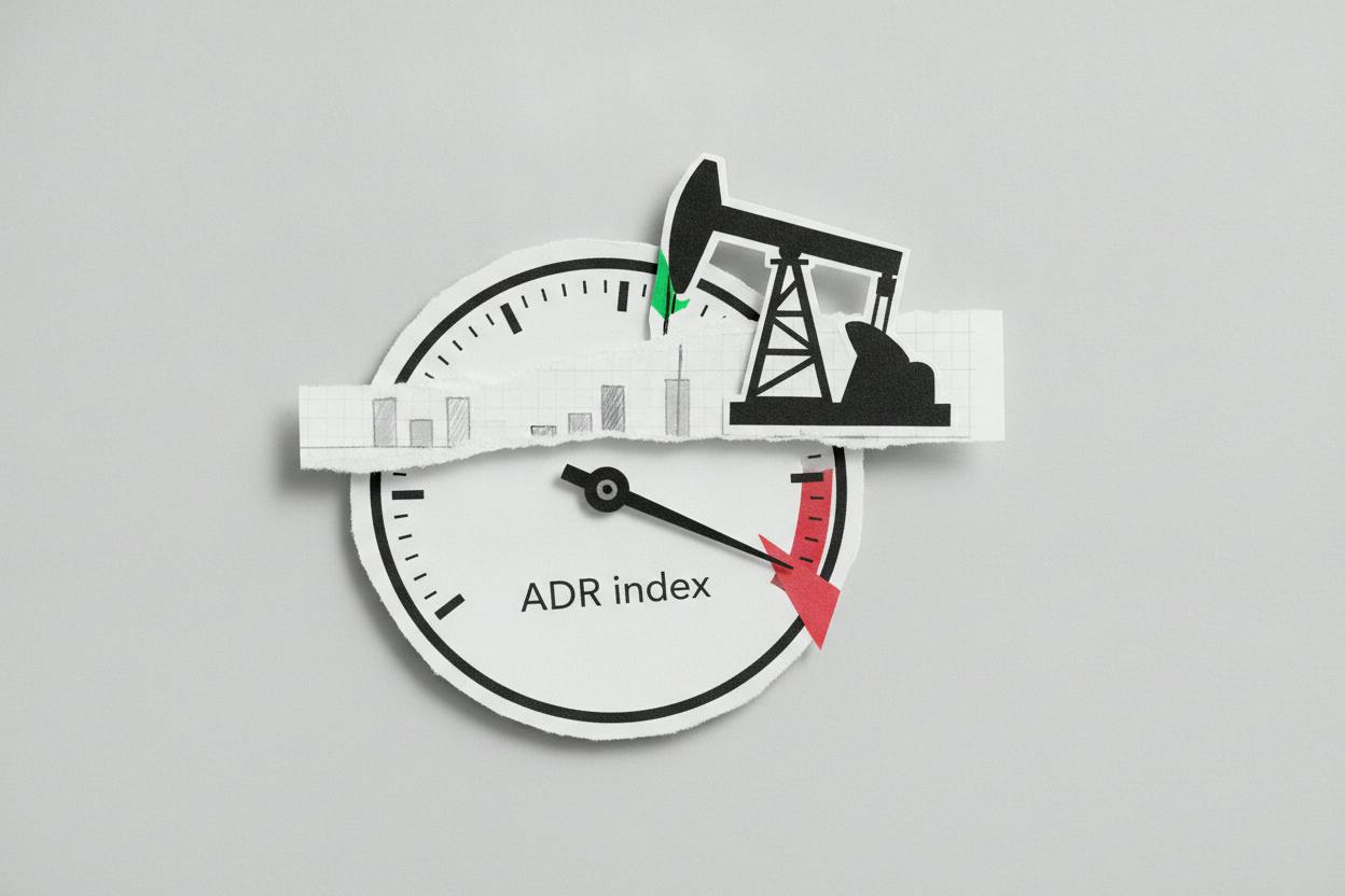 European ADRs slip 0.72% as energy gains offset trivago's 8.9% drop