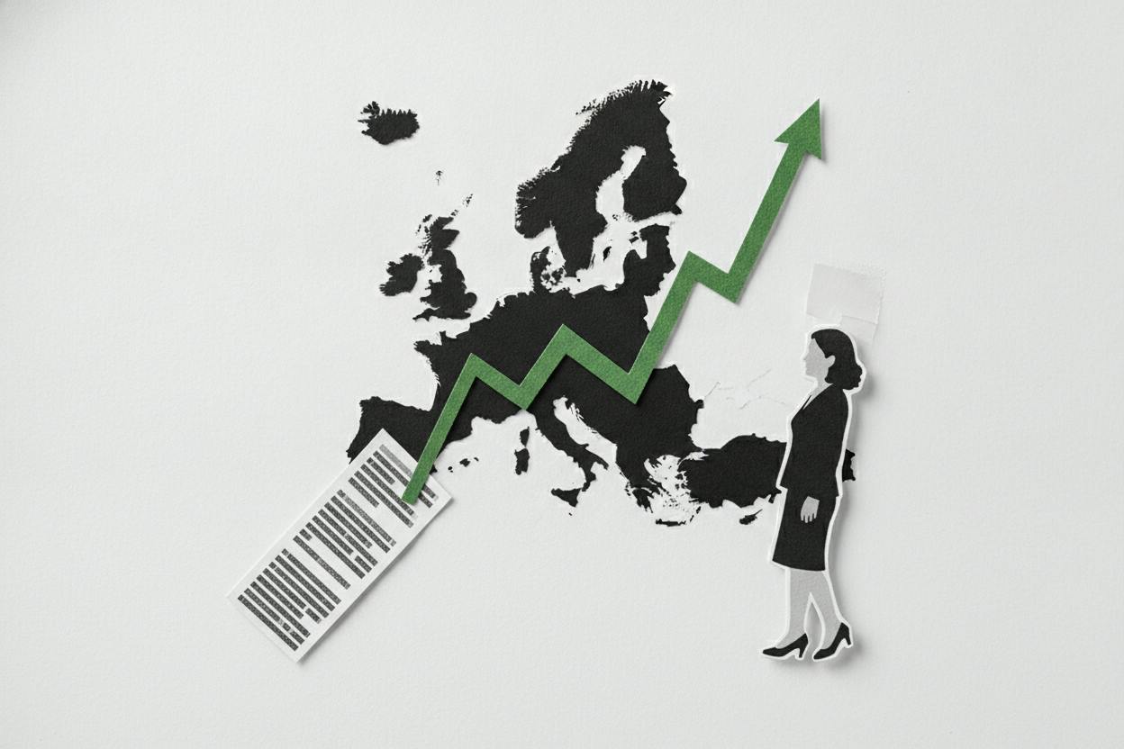 European stocks hit two-month high as earnings offset ECB's steady rates