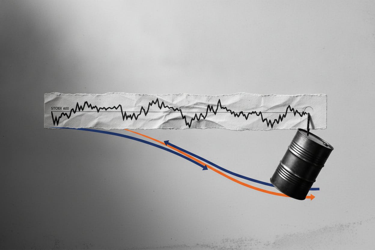 European stocks hover near records as oil climbs and US-Iran talks stall