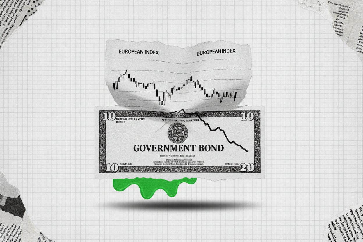 European stocks slide as oil and gas prices push bond yields higher