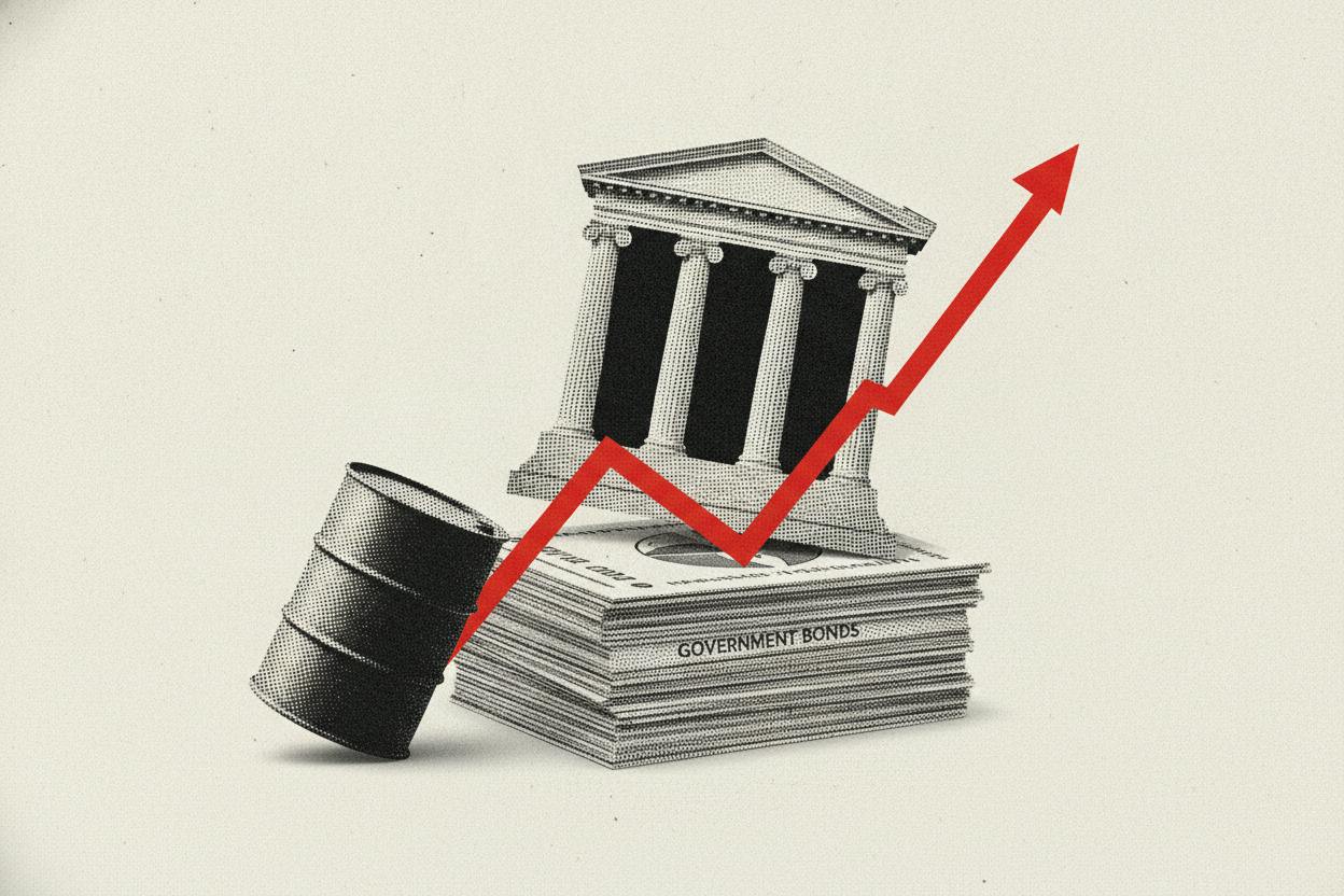European stocks slip as oil and bond yields tick higher