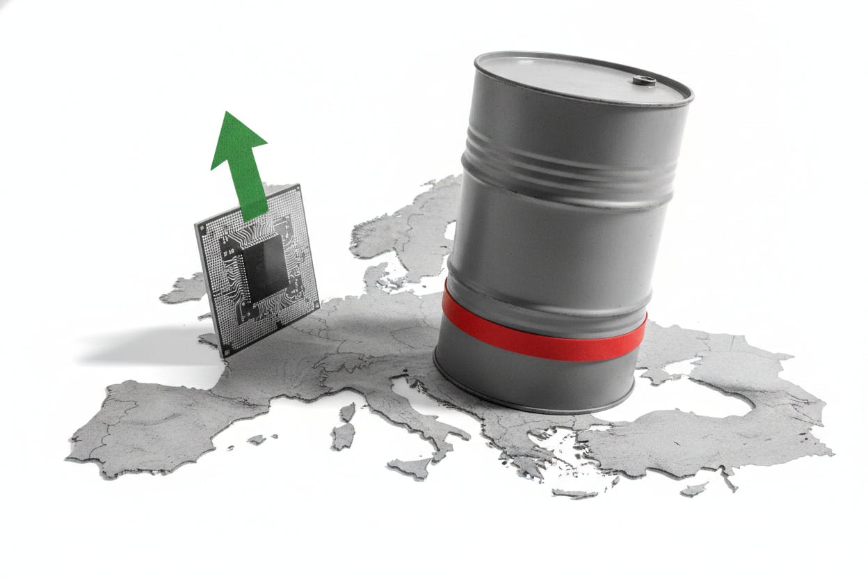 European Stocks Stall as AI Optimism Clashes with Oil Price Jitters