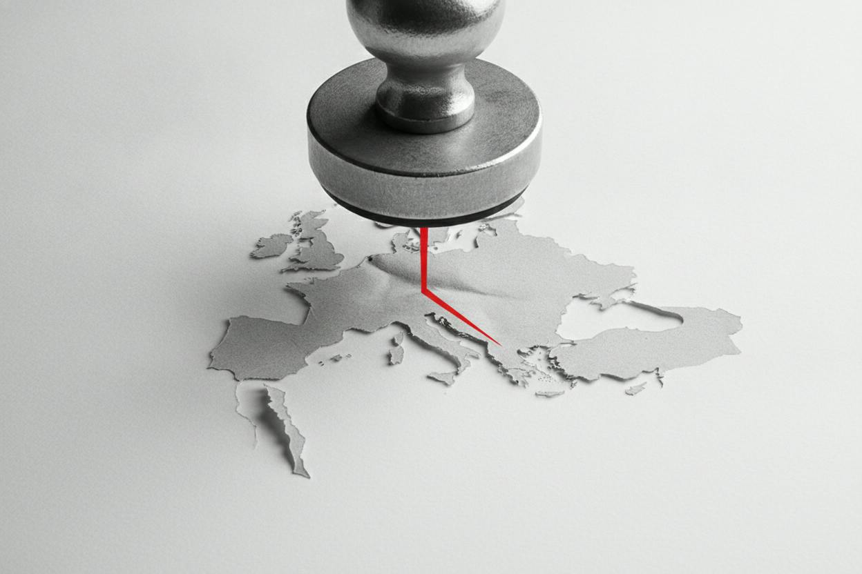 Eurozone growth cools as France slips back into contraction