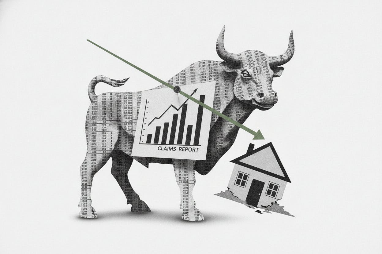 Financial Stocks Rise 1.1% as Jobless Claims Drop, Home Sales Slip