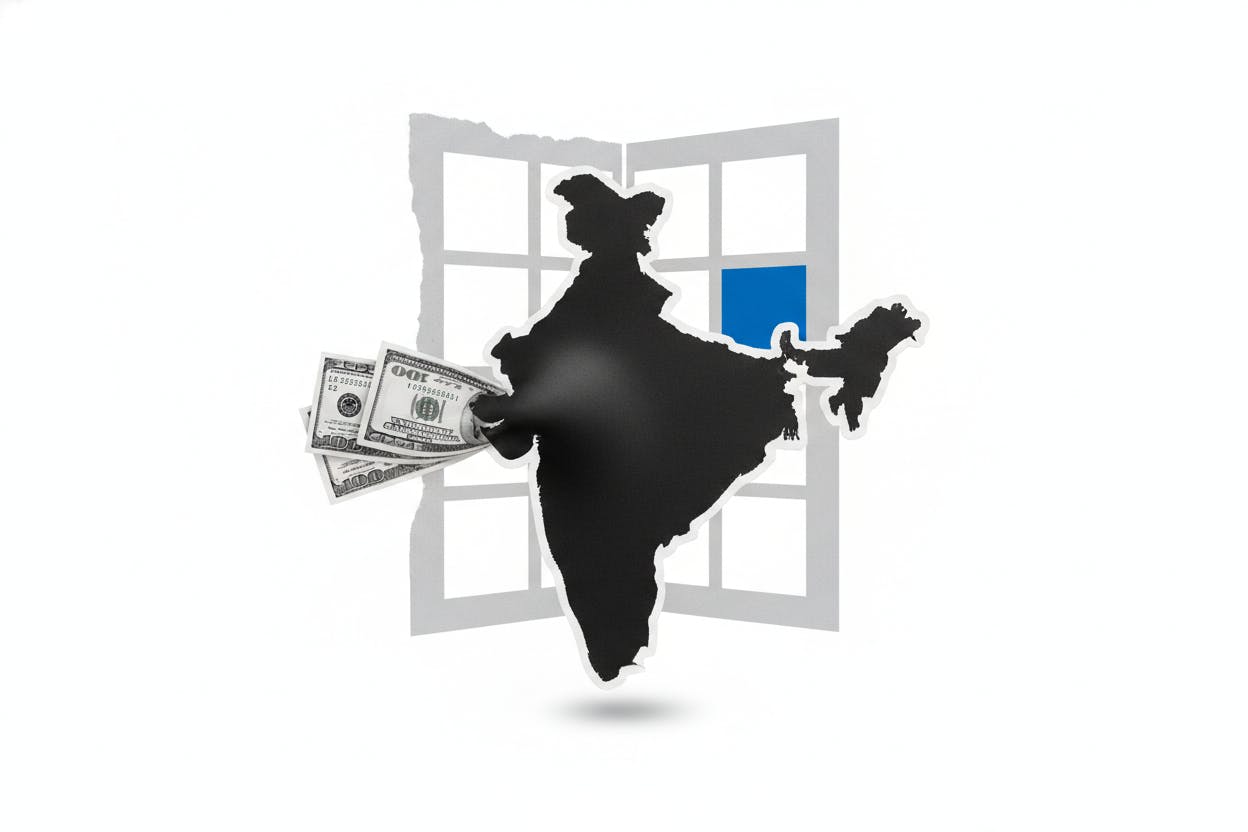 Foreign inflows and Microsoft's forecast lift Indian shares at open