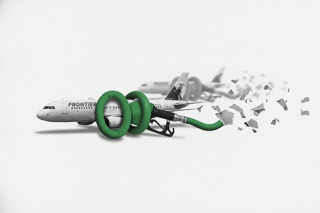 Frontier Airlines Sees Pricing Power After Spirit's Exit, Fares Jump 54%