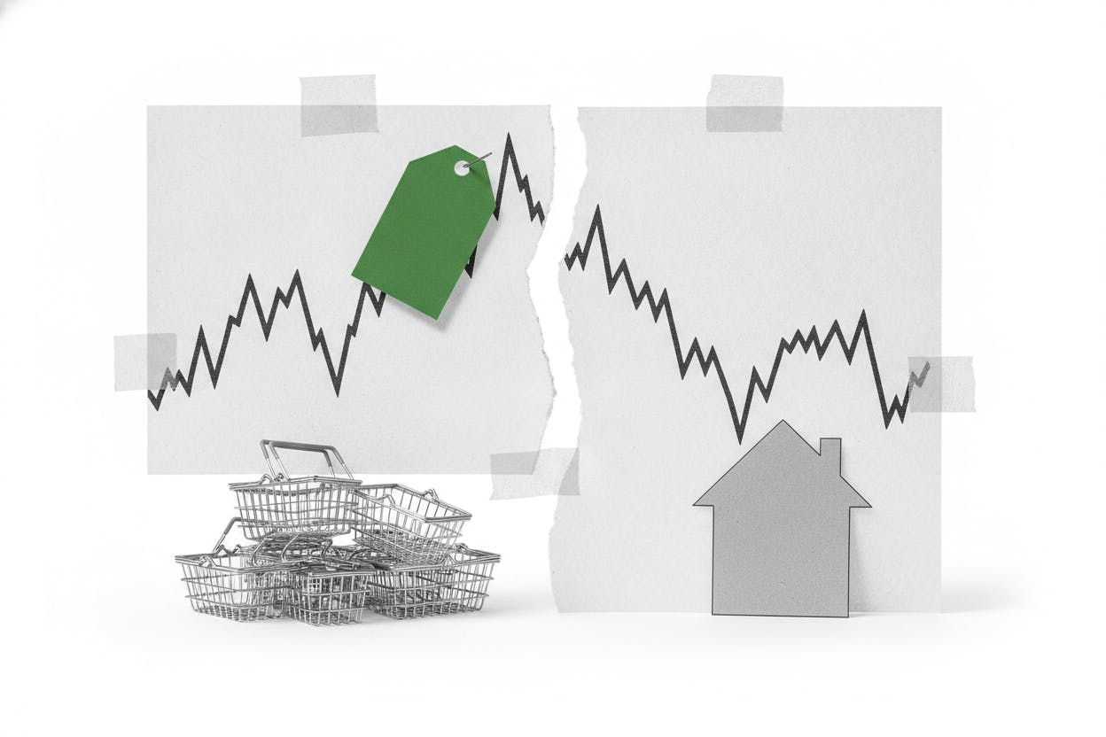 FTSE 100 Dips 0.6% as Retail Gains Clash with Housing and Deal News